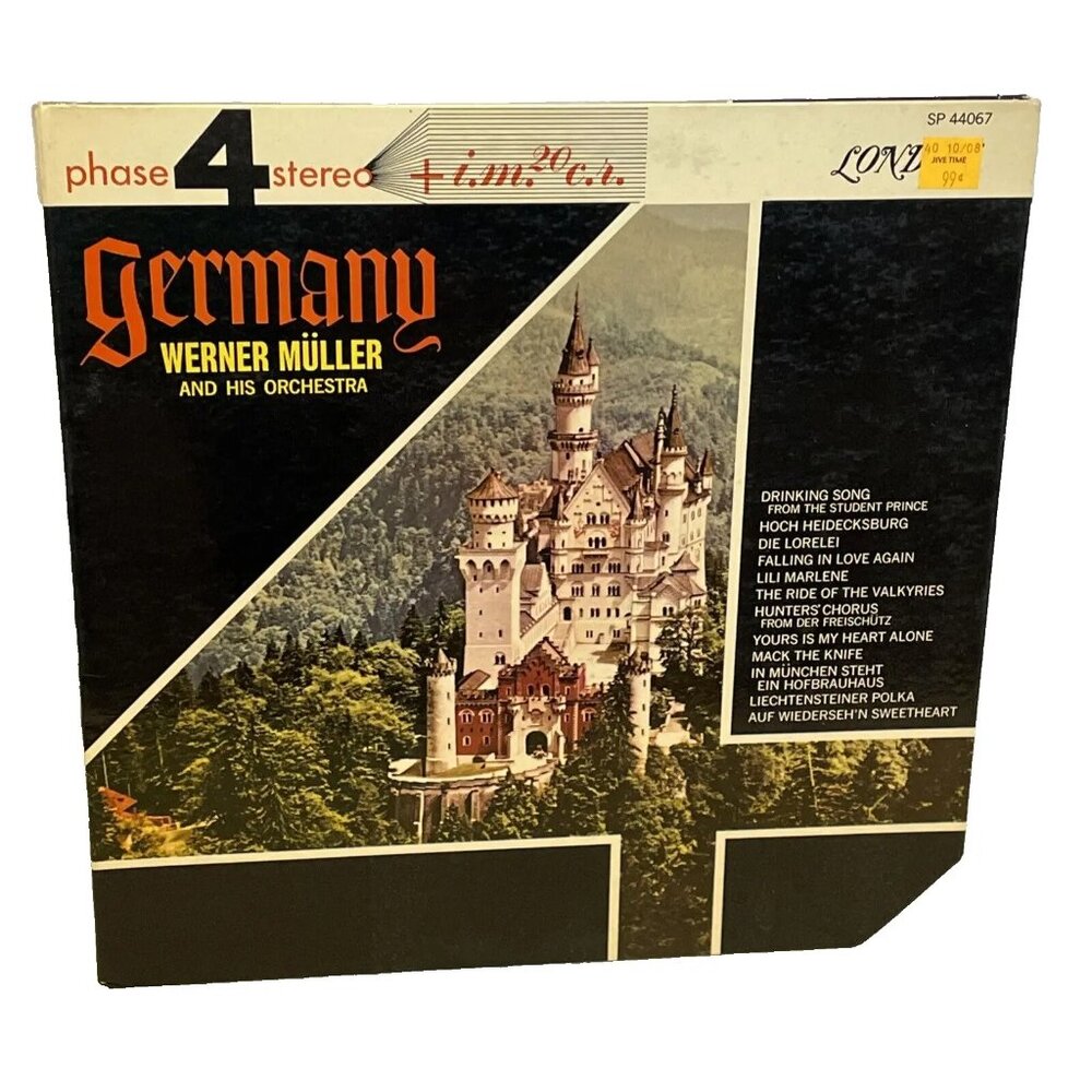Werner Müller And His Orchestra Germany (Vinyl, 1965) London SP 44067 VG LP